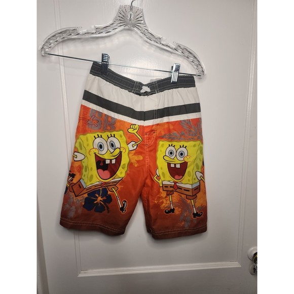 Nickelodeon‎ SpongeBob Boys's Swim Shorts Size 7 - Picture 1 of 5